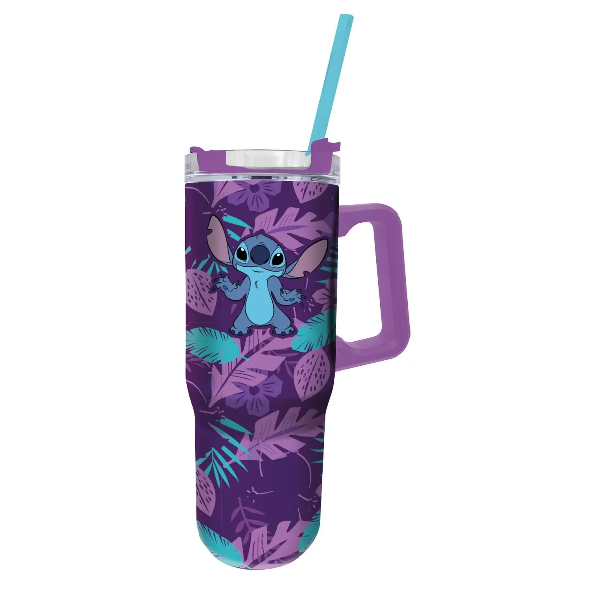 Stor Παγούρι με Καλαμάκι Stitch 940ml