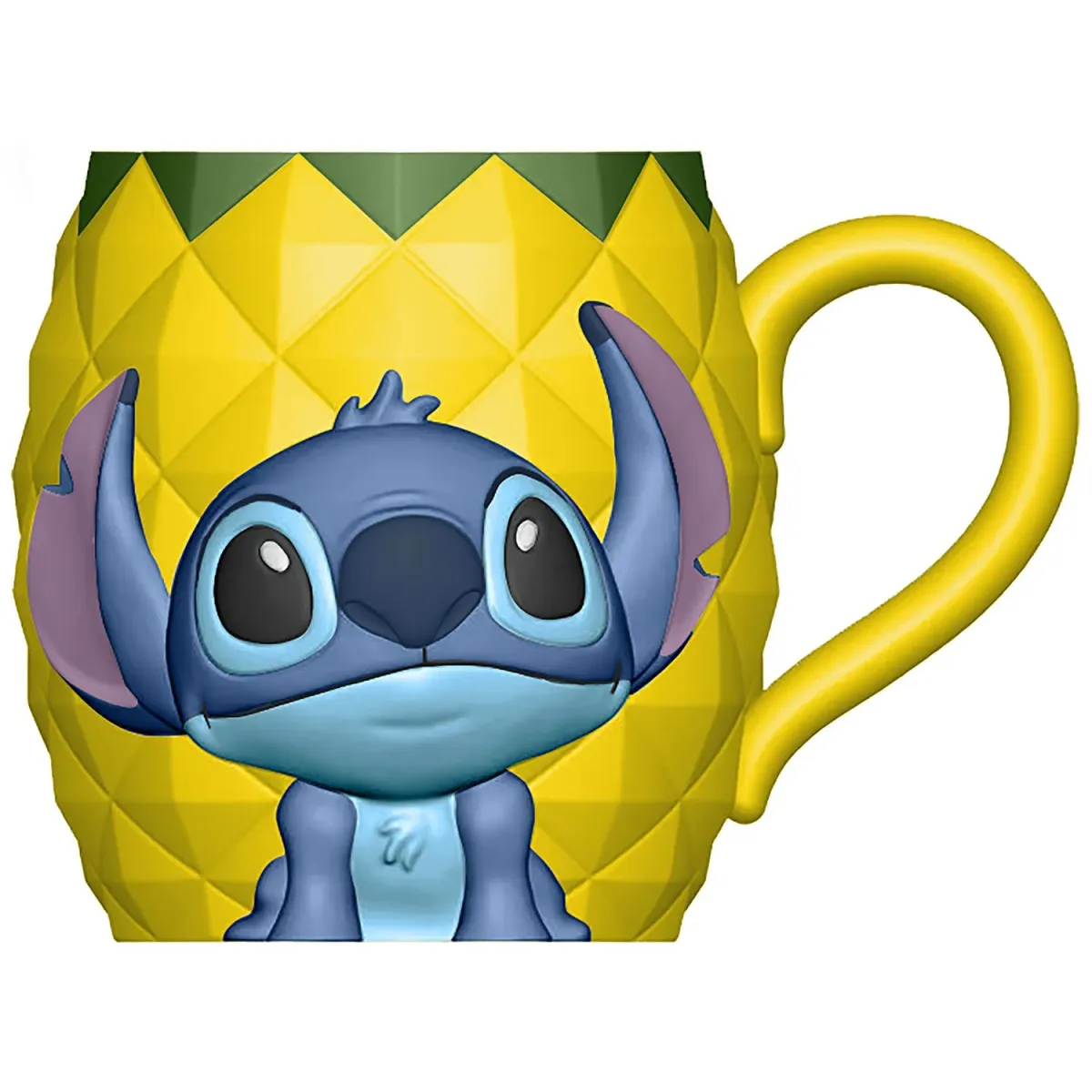 Stor Κούπα Κεραμική Stitch Pineapple 410ml