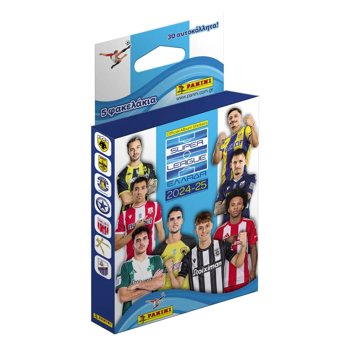 Superleague 2025 Blister Αυτοκόλλητα Panini