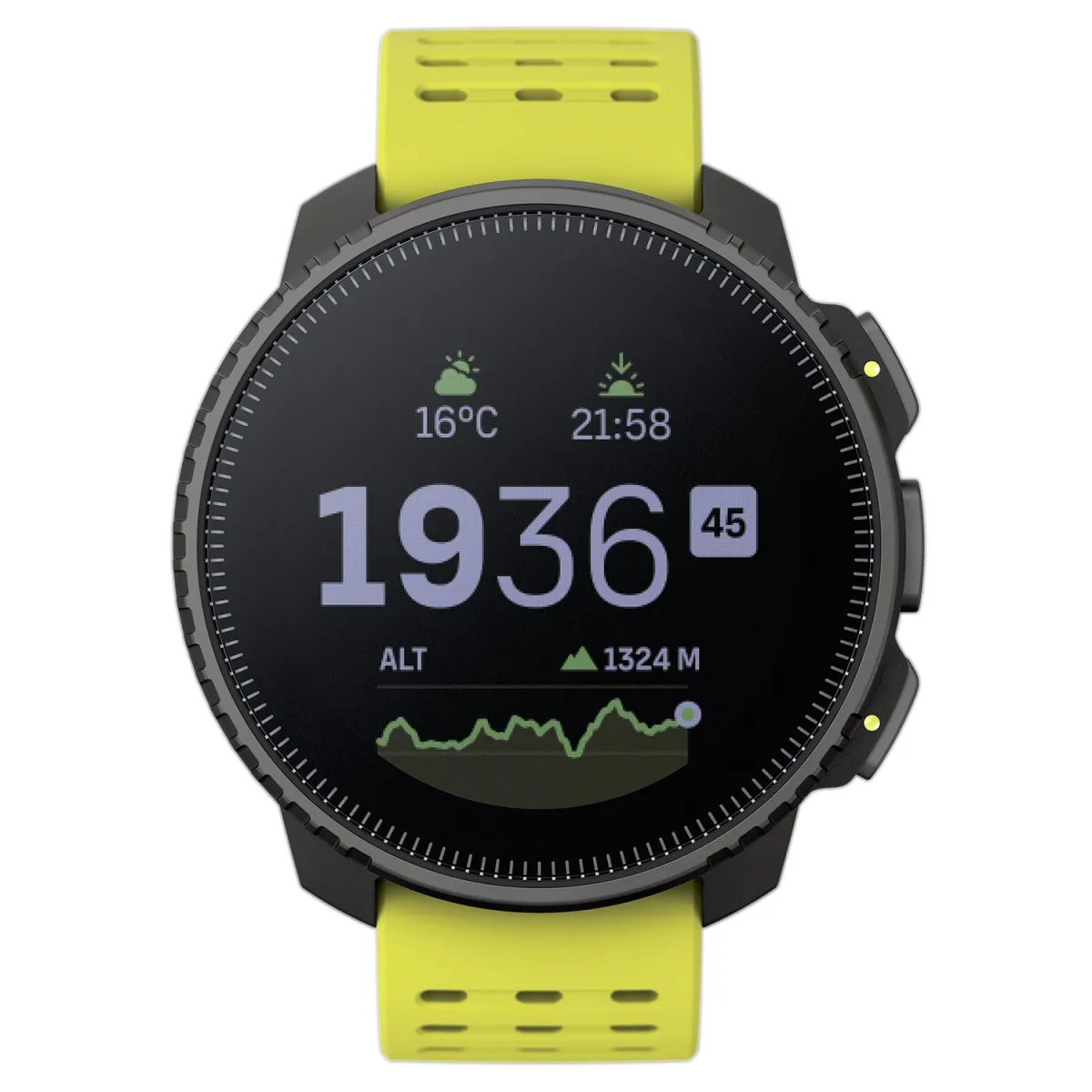 SUUNTO Vertical Black Lime