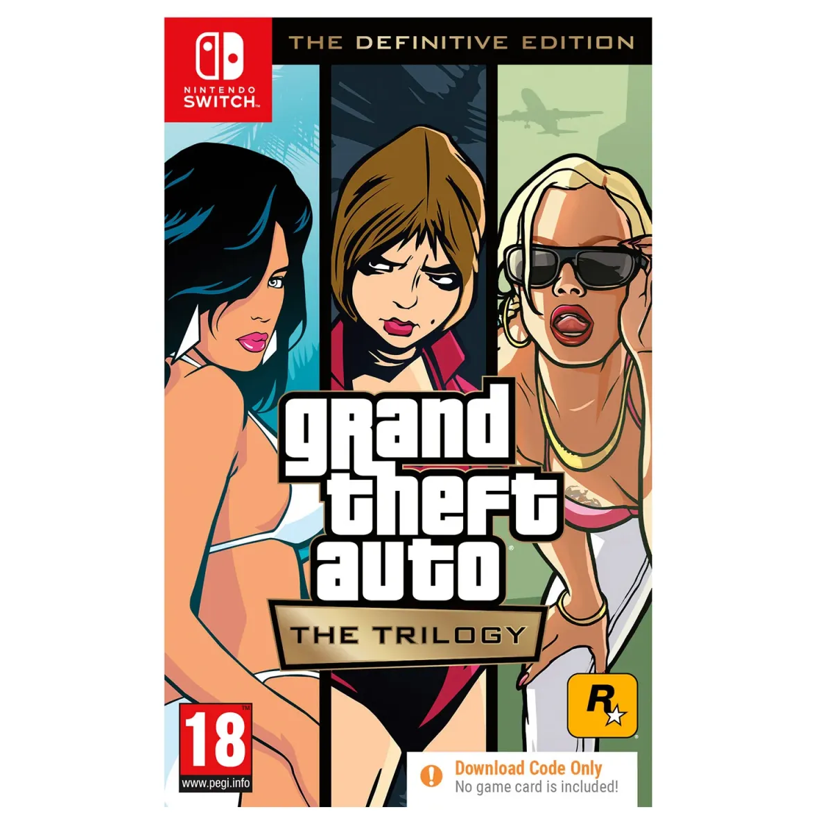 Take2 Interactive GTA Trilogy Definitive Edition Nintendo Switch