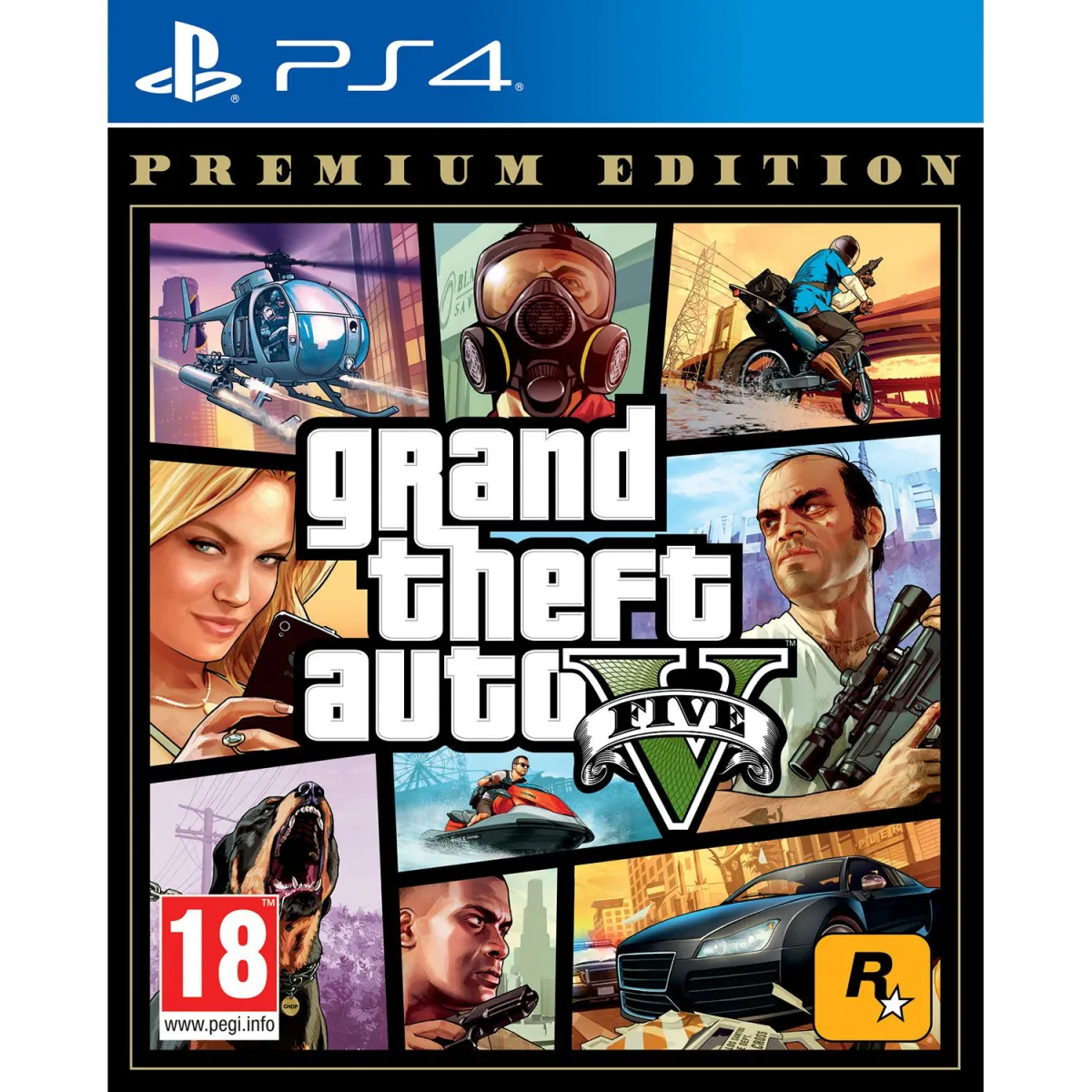 Take2 Interactive GTA V Premium Edition Playstation 4