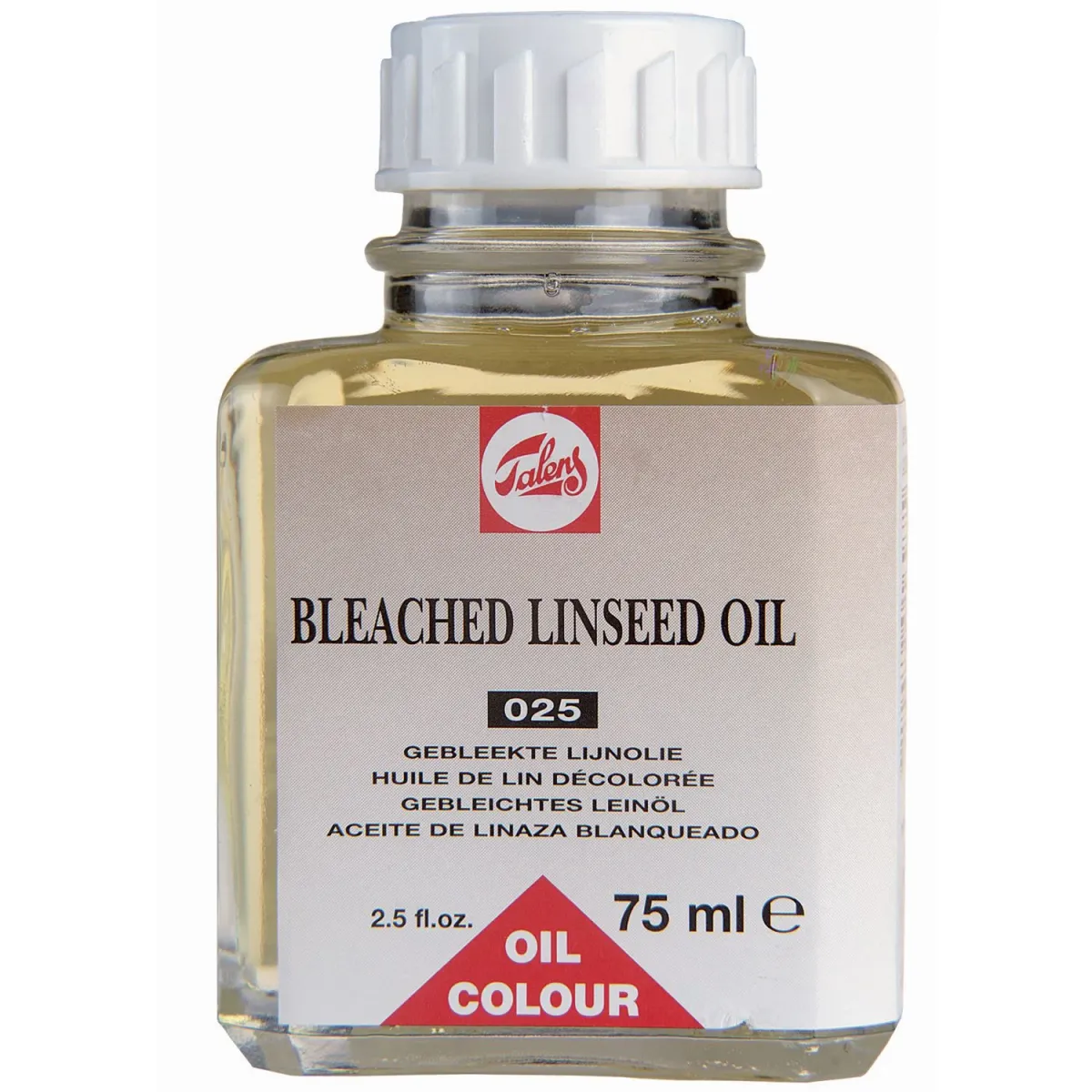 Talens Bleached Linseed Oil 75ml