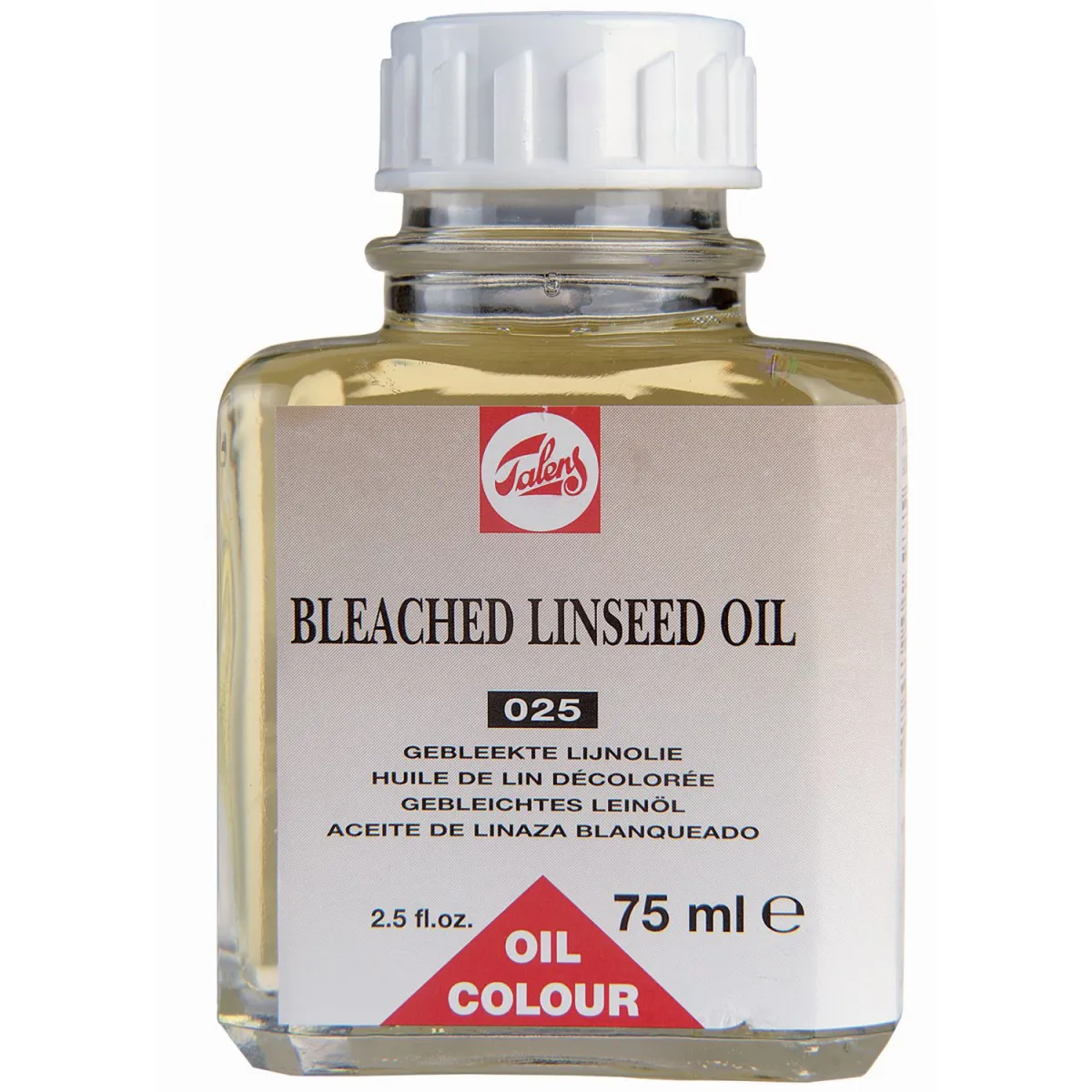 Talens Bleached Linseed Oil 75ml