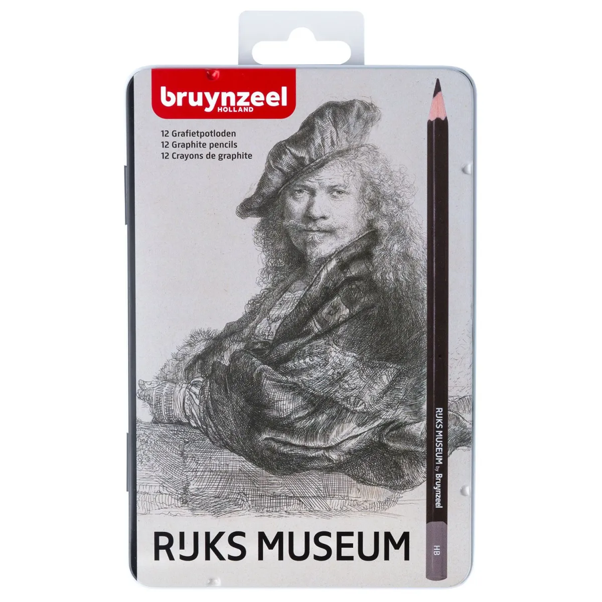 Talens Bruynzeel Μολύβια Σχεδίου Rembrandt Rijks Museum, 12τεμ.