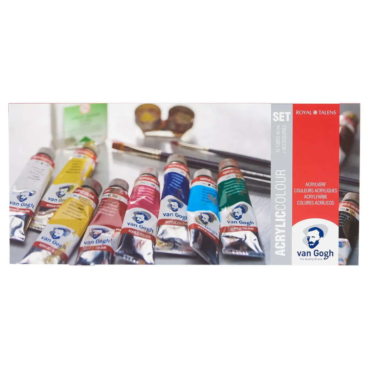 Talens Ακρυλικά Van Gogh 10x40ml & 4 Accessories