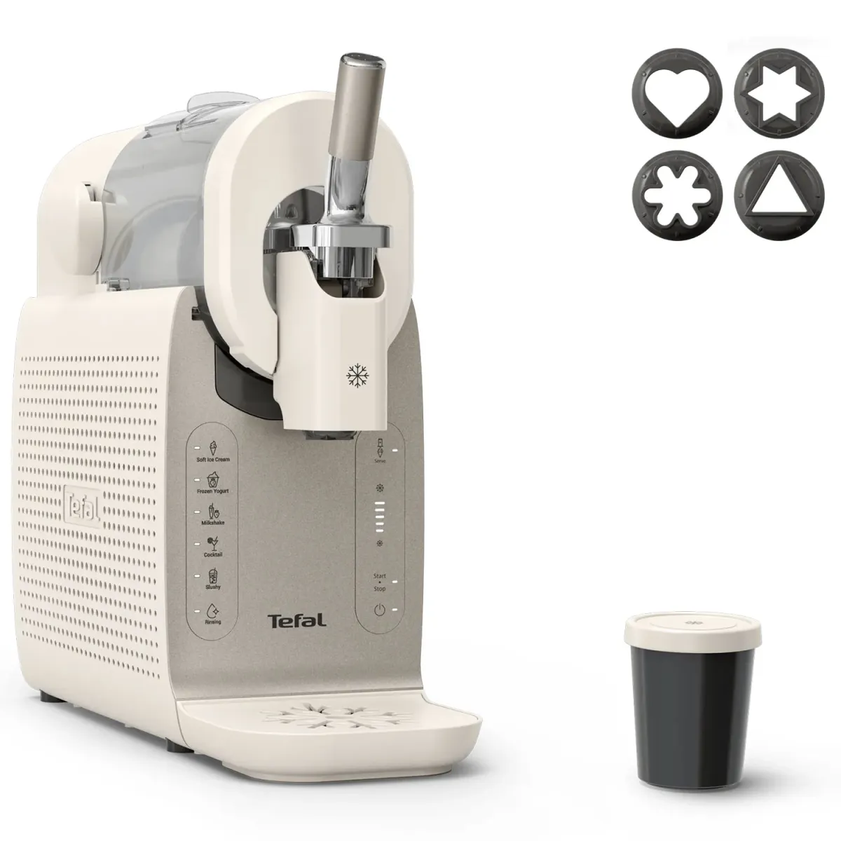 Tefal Παγωτομηχανή IG803AE0 Freezi