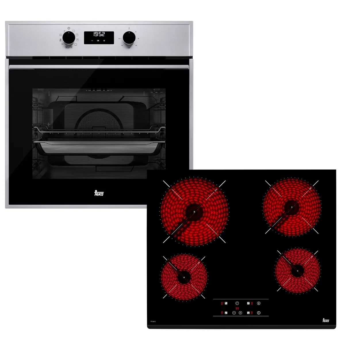 Teka HSB 644 SS + TZ 6415 Σετ εντοιχισμού