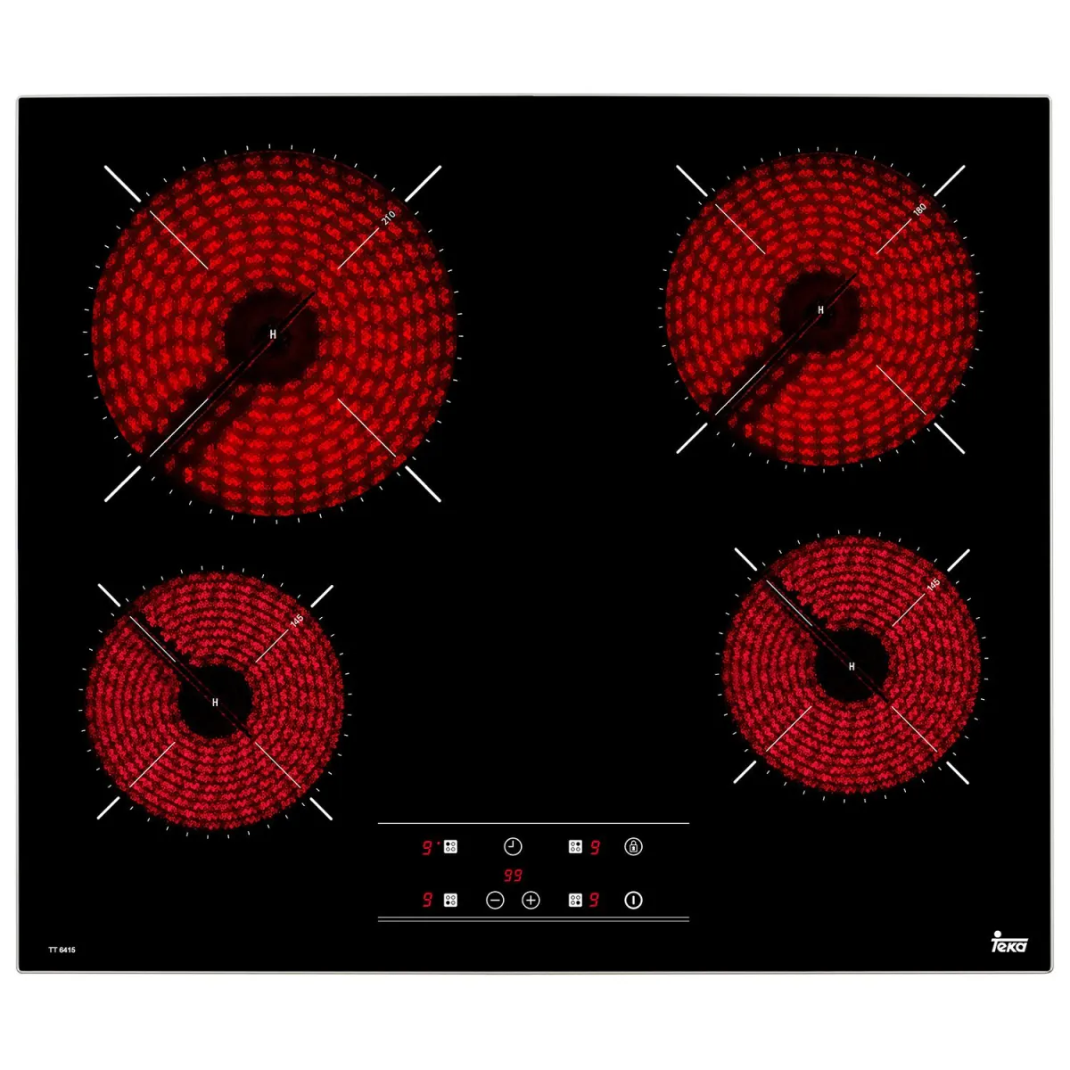 Teka TT 6415 Εστίες Κεραμικές