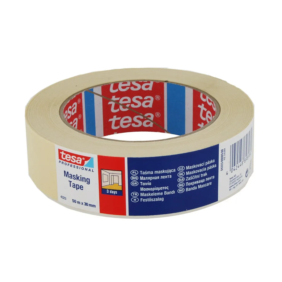Tesa Κολλητική Ταινία Χάρτινη 30mm x 50m