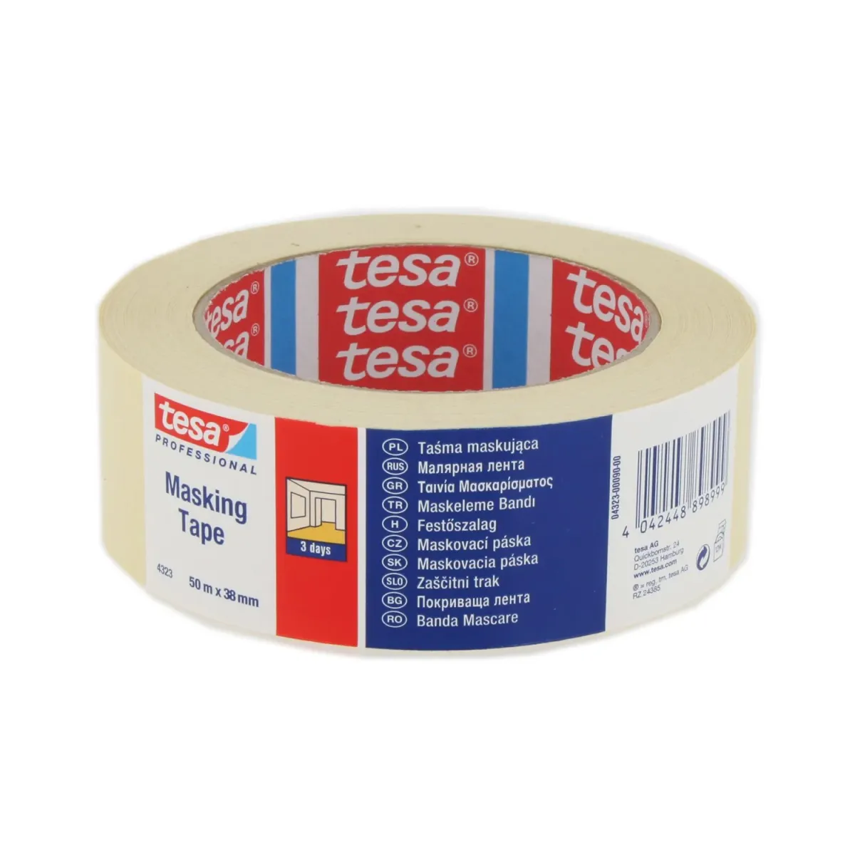 Tesa Κολλητική Ταινία Χάρτινη 38mm x 50m