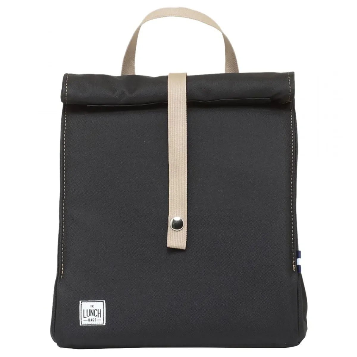 The Lunch Bags Τσάντα Φαγητού Plus Μαύρη