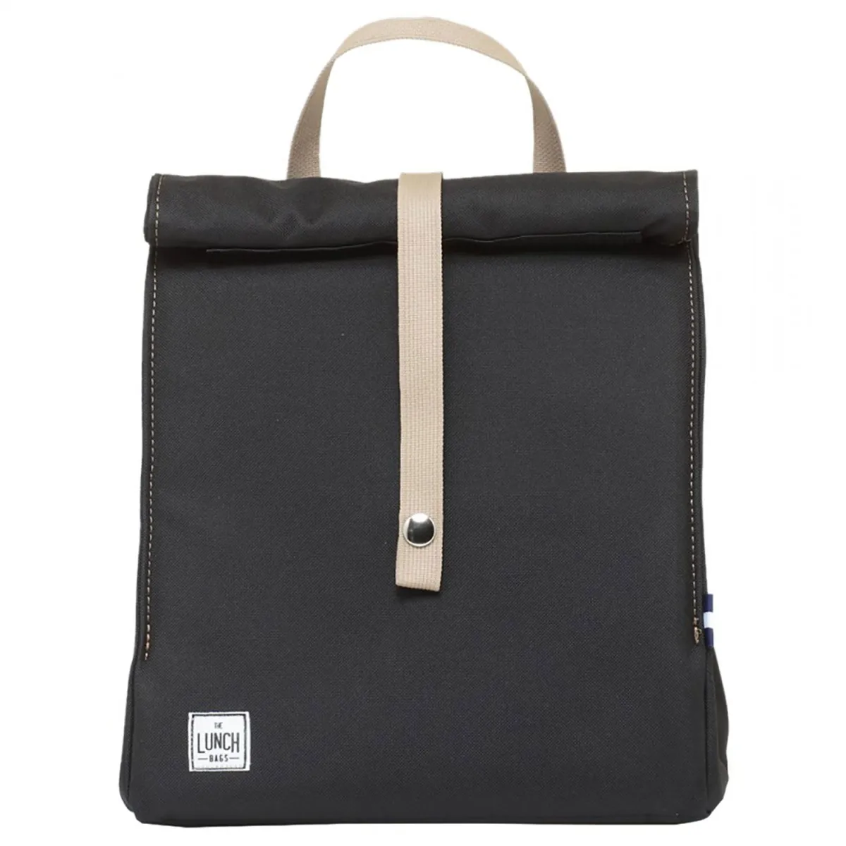 The Lunch Bags Τσάντα Φαγητού Plus Μαύρη