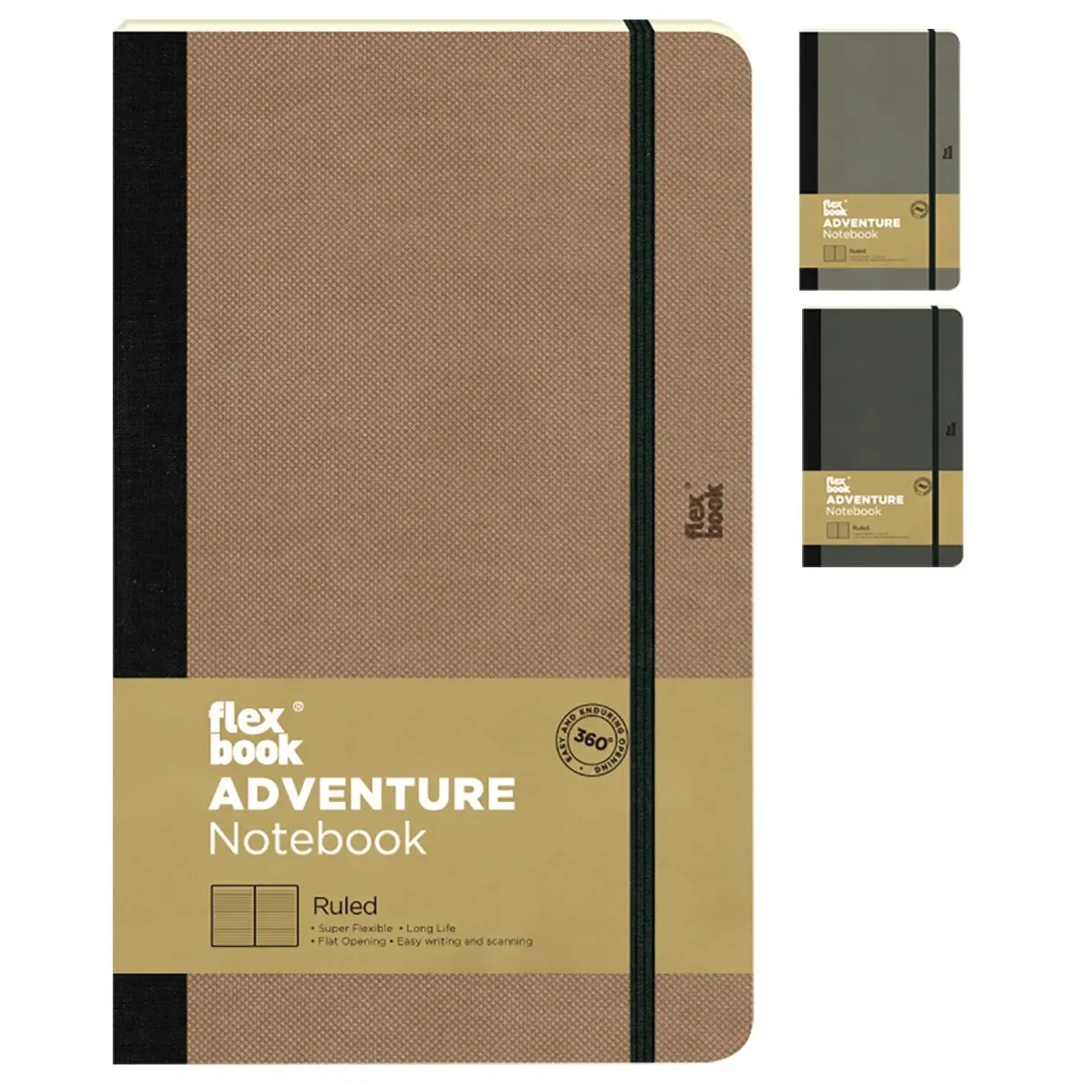 The Writing Fields Σημειωματάριο Ριγέ 13x21cm Adventure