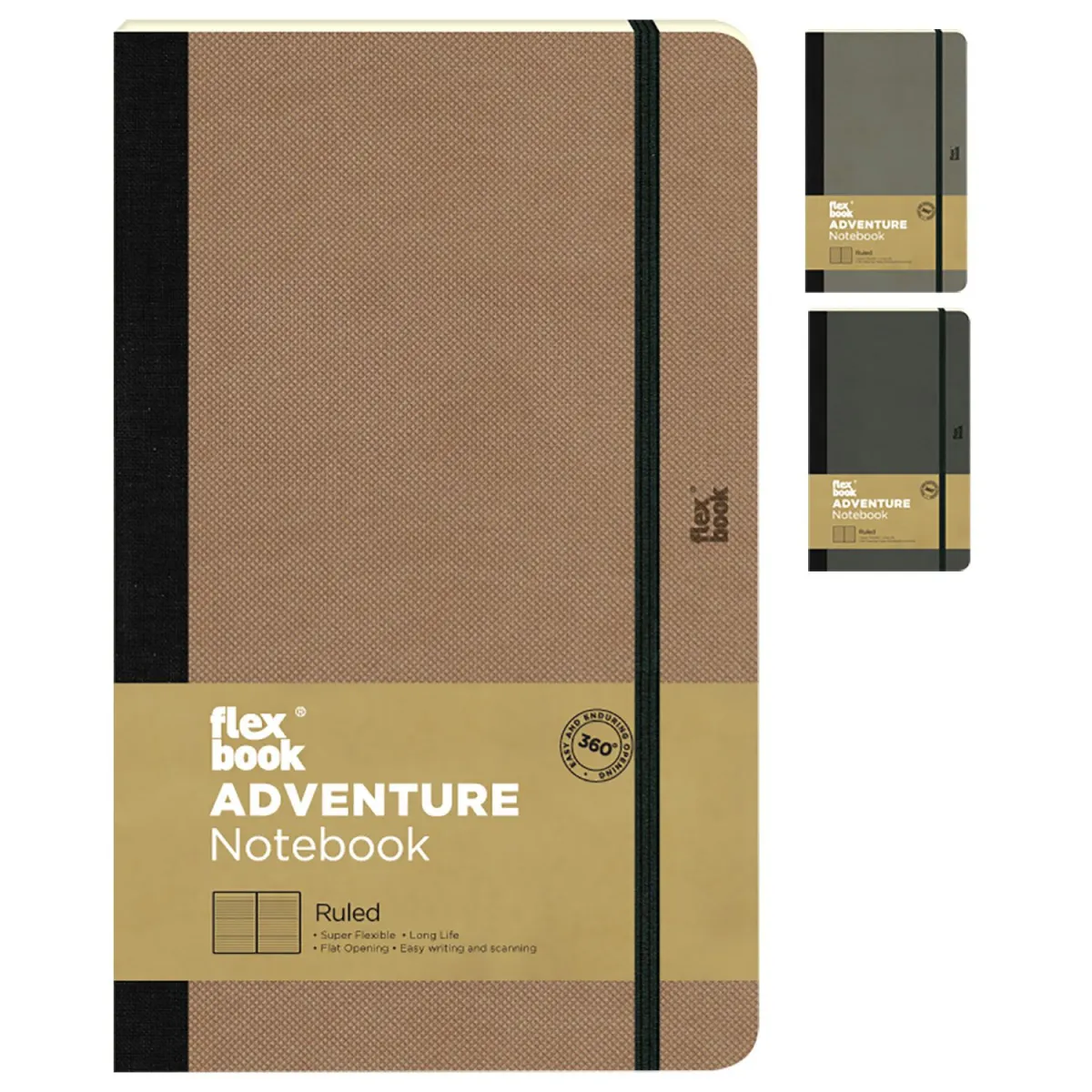 The Writing Fields Σημειωματάριο Ριγέ 13x21cm Adventure