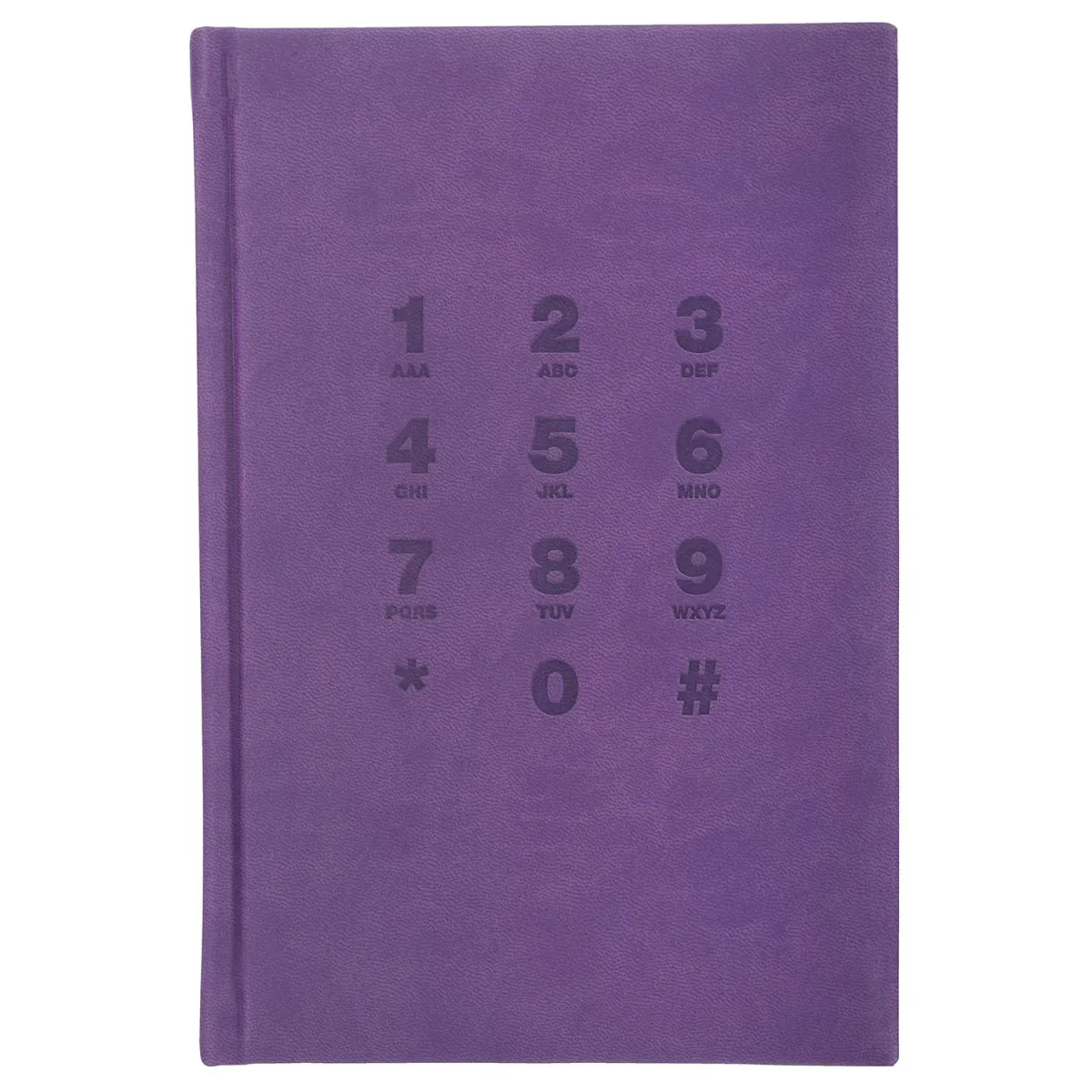 The Writing Fields Τηλεφωνικό Ευρετήριο Πυρογραφικό Μωβ 14x21