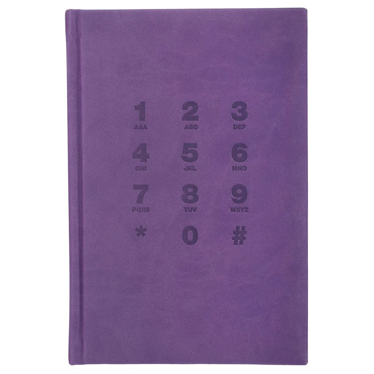 The Writing Fields Τηλεφωνικό Ευρετήριο Πυρογραφικό Μωβ 14x21