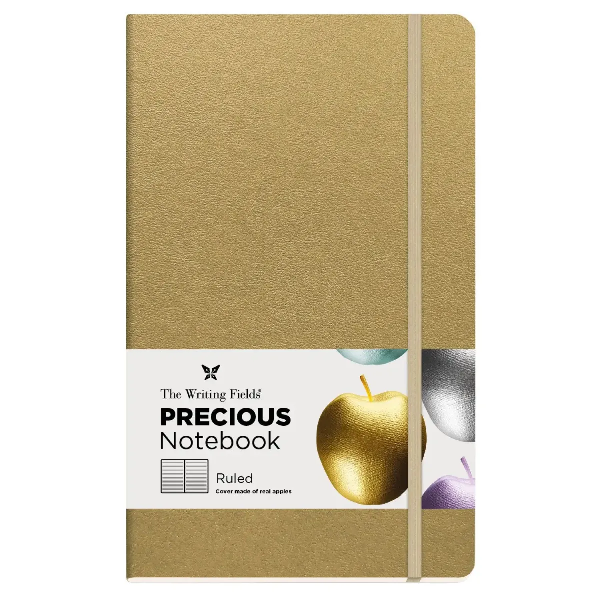 The Writing Fields Σημειωματάριο Precious 13x21cm Gold