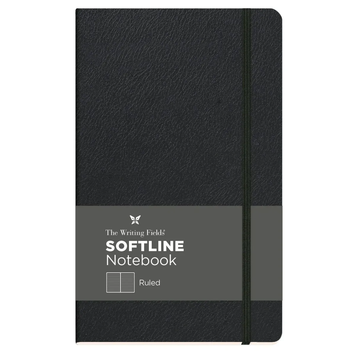 The Writing Fields Σημειωματάριο Softline 13x21cm Black