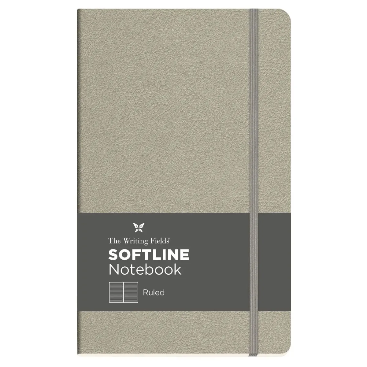 The Writing Fields Σημειωματάριο Softline 13x21cm Warm Grey