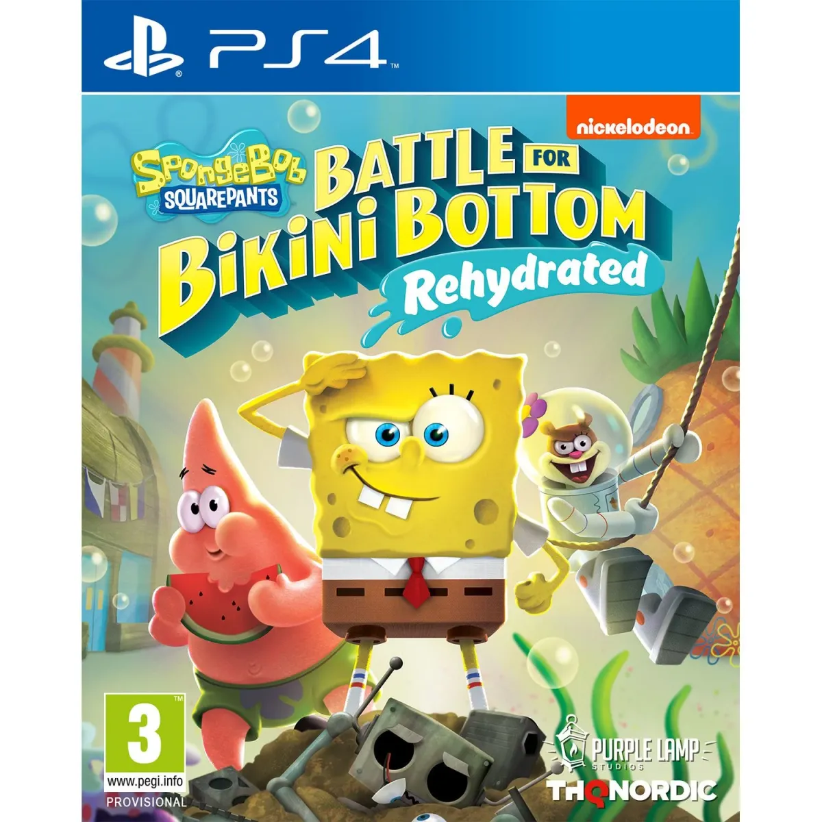 THQ Spongebob SquarePants: Battle for Bikini Bottom - Rehydrated Playstation 4