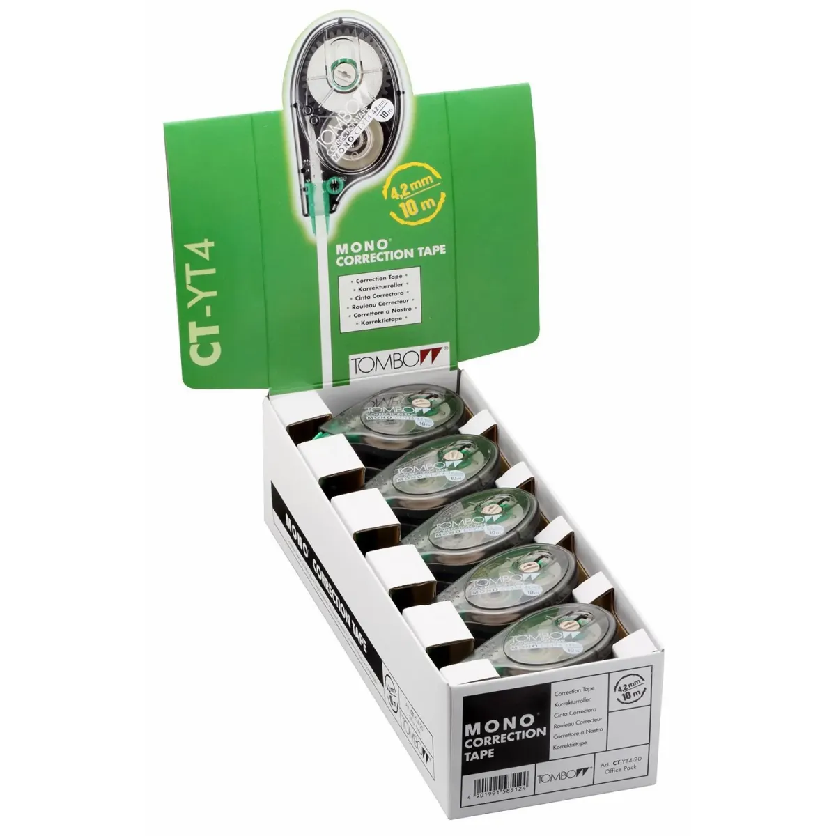 Tombow Διορθωτική Ταινία CT-YT4  20 Τεμ. 4.2mmx10m
