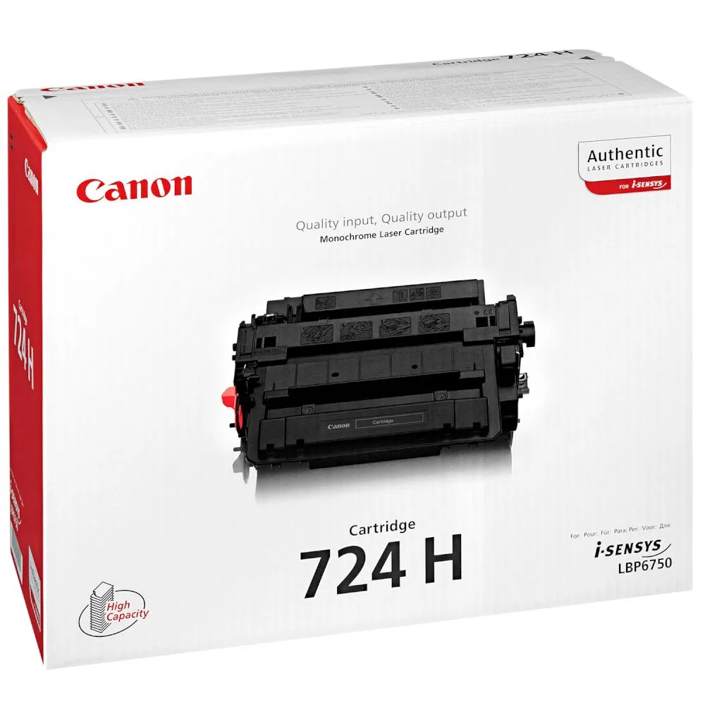 Toner Canon 724H Black