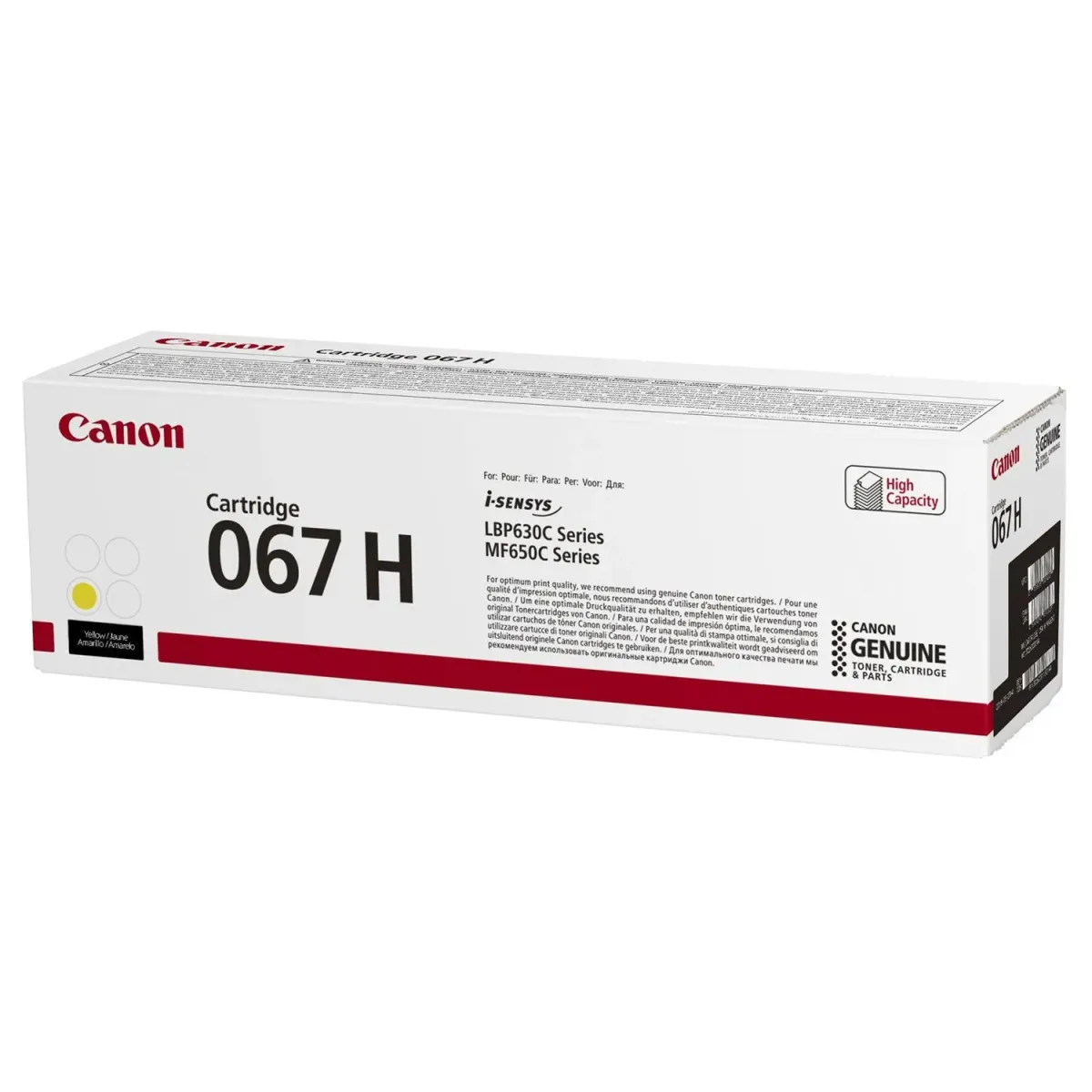 Toner Canon CRG-067H Yellow