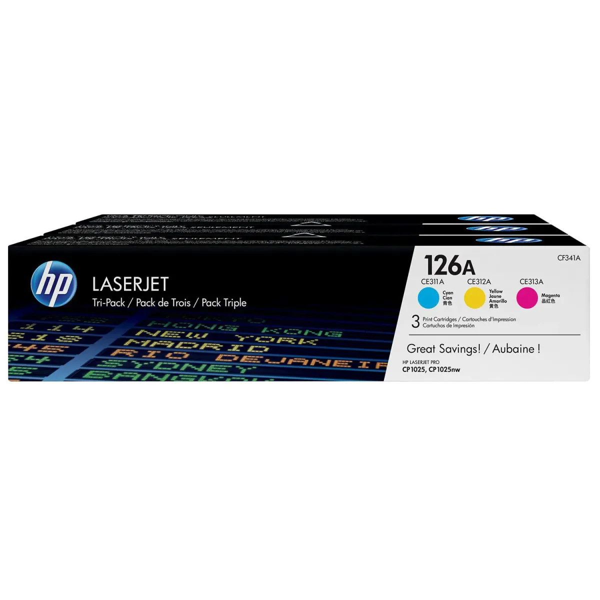 Toner HP 126A (C-M-Y) Multipack