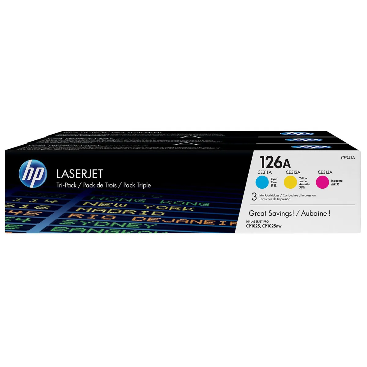 Toner HP 126A (C-M-Y) Multipack
