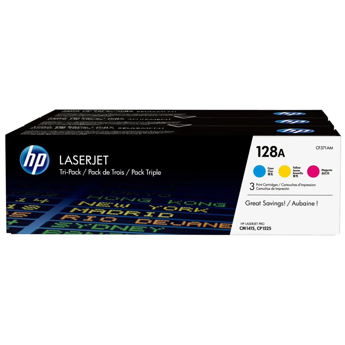 Toner HP 128A (C-M-Y) Multipack