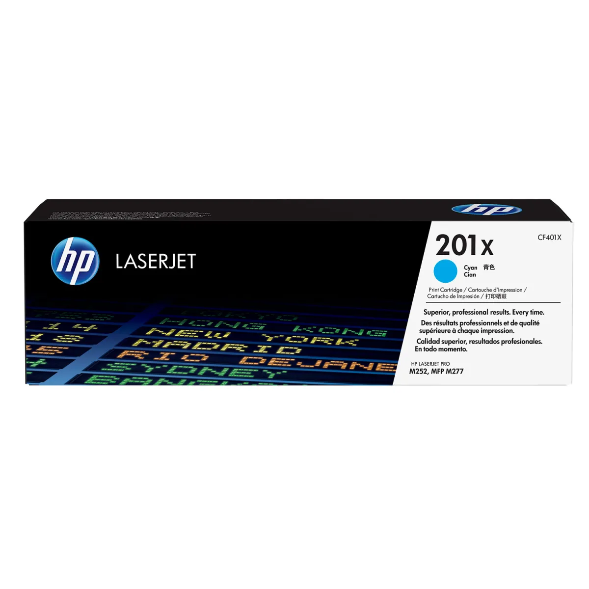 Toner HP 201X Cyan