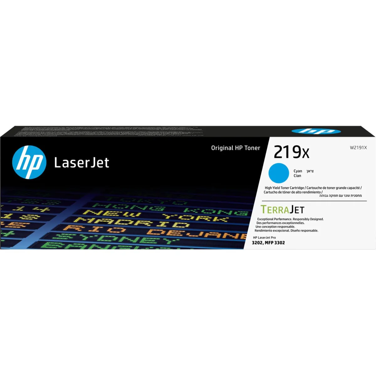 Toner HP 219X Cyan