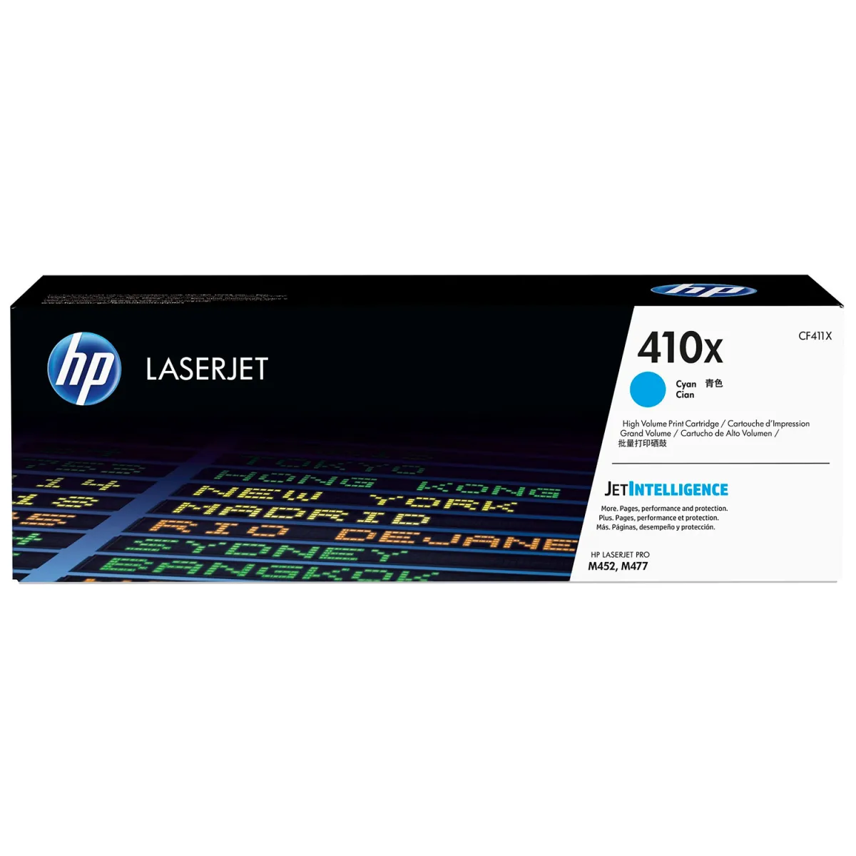 Toner HP 410X Cyan