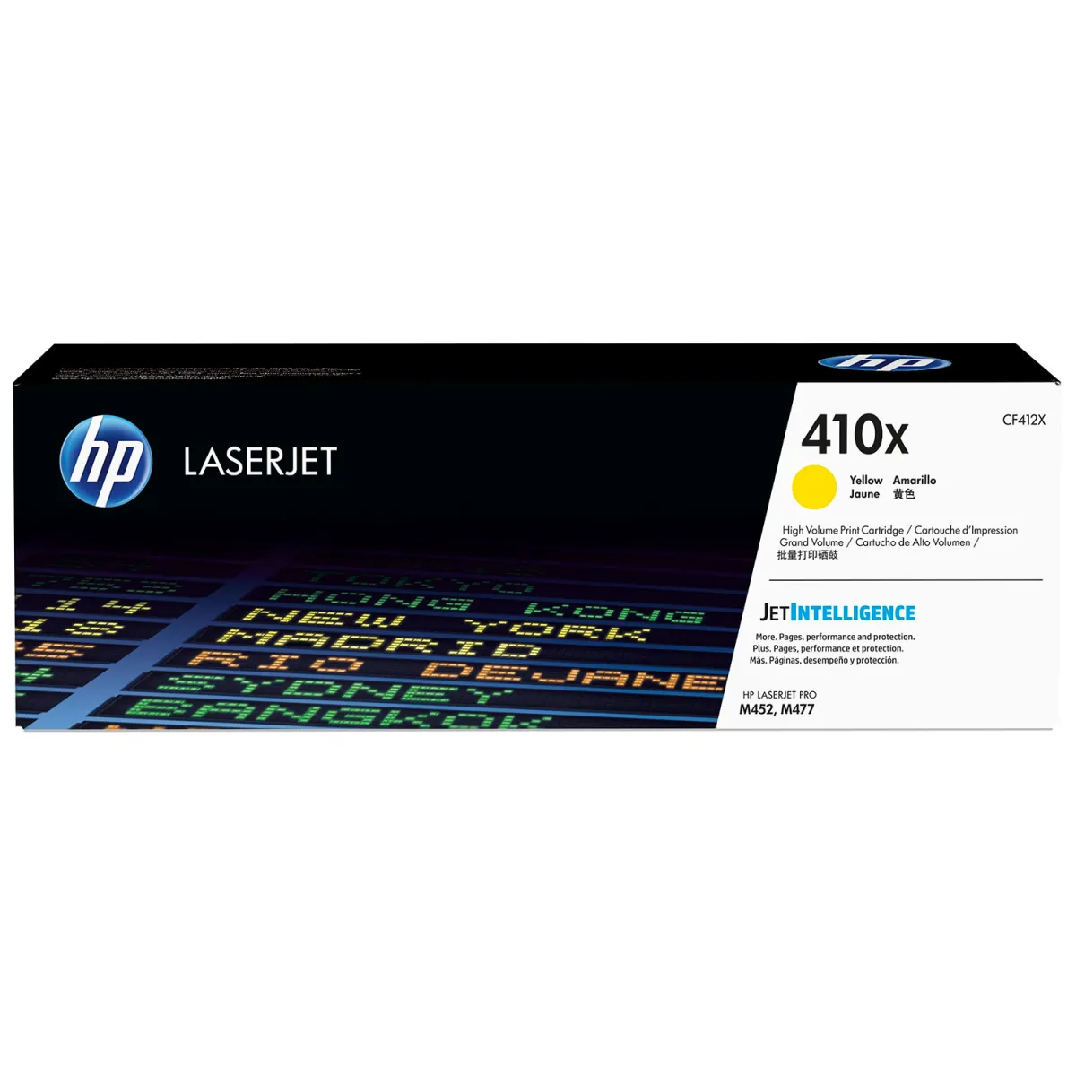 Toner HP 410X Yellow