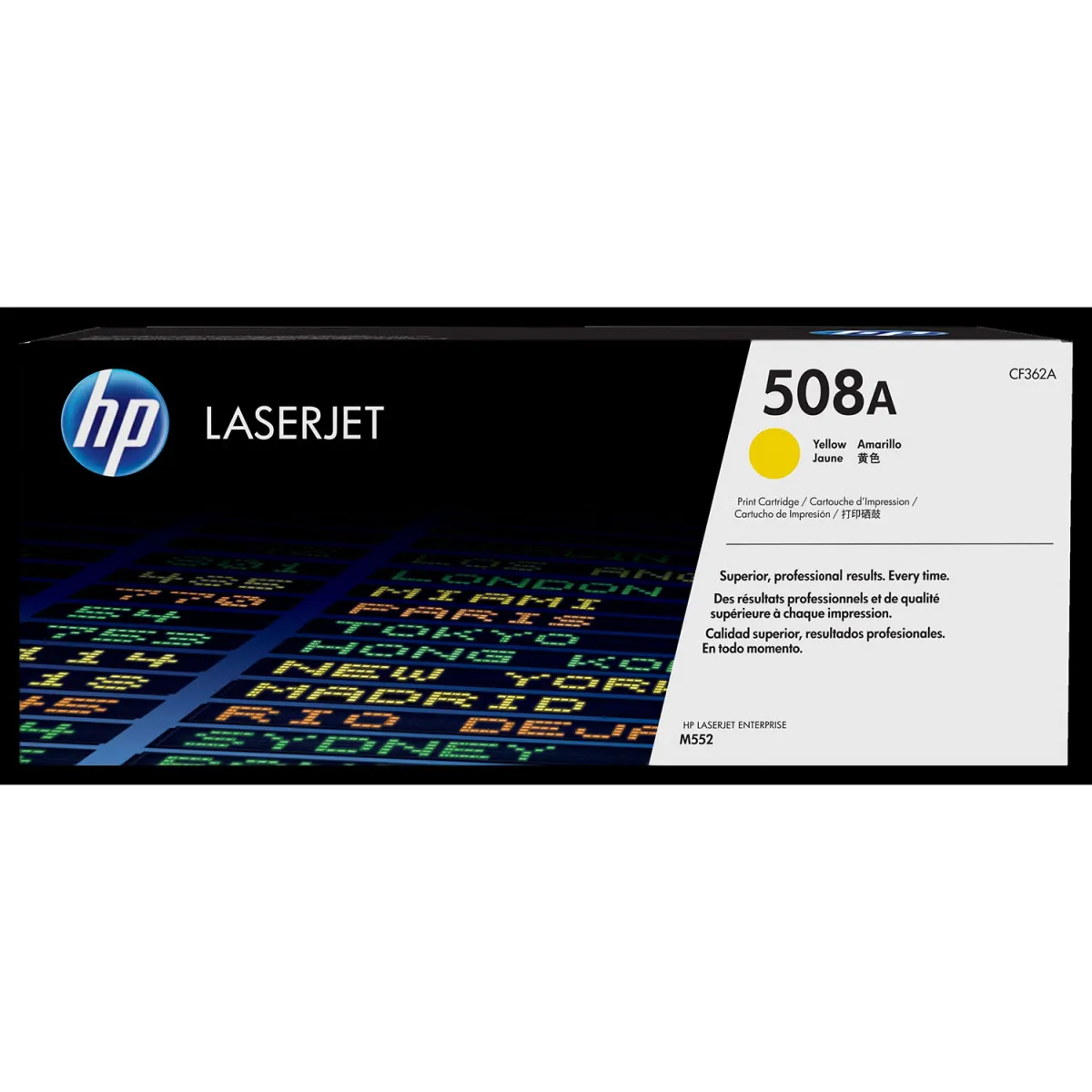 Toner HP 508A Yellow
