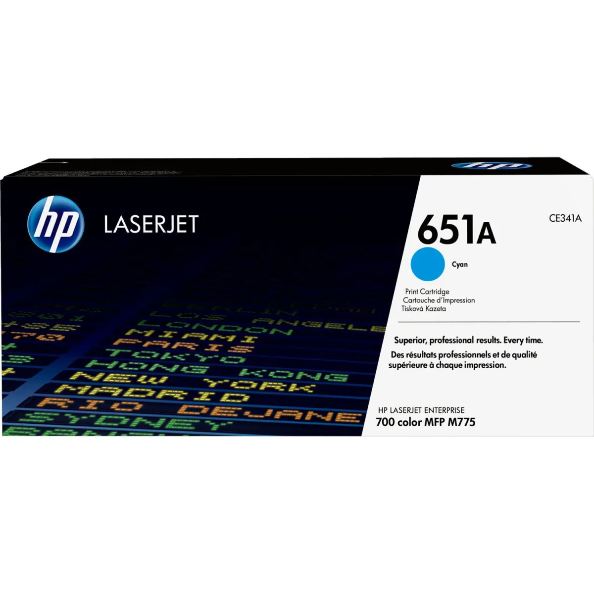 Toner HP 651A Cyan