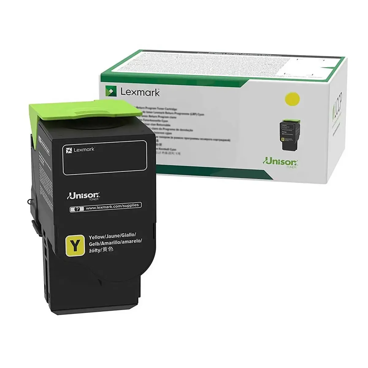 Toner Lexmark 78C20Y0 Yellow