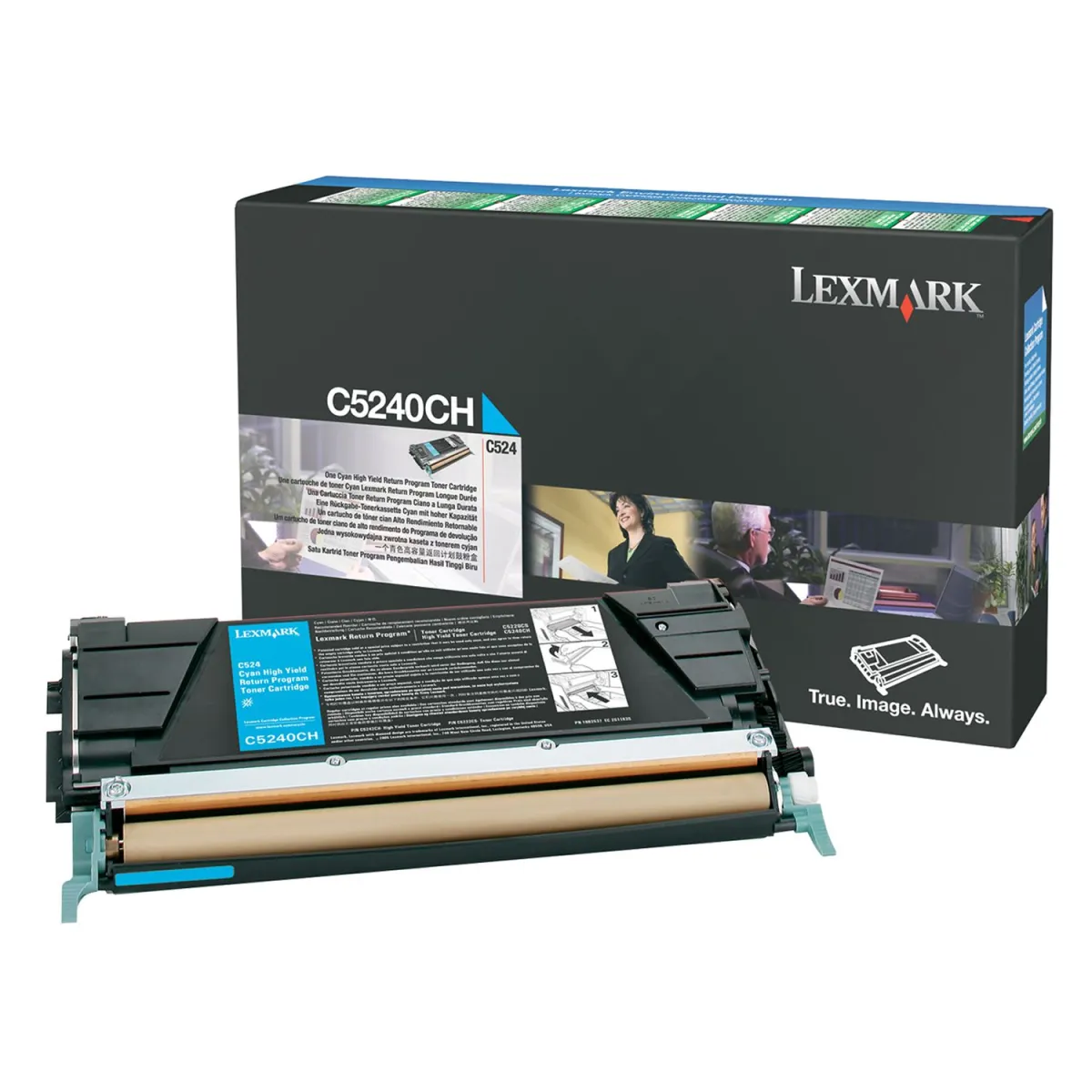 Toner Lexmark C524 Cyan