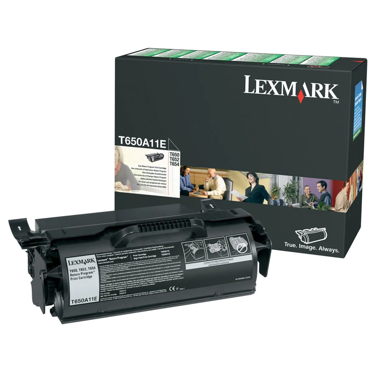 Toner Lexmark T650 Black