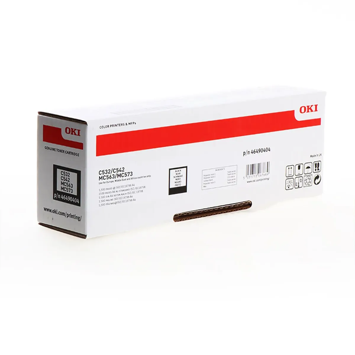 Toner Oki C532/MC573 Black