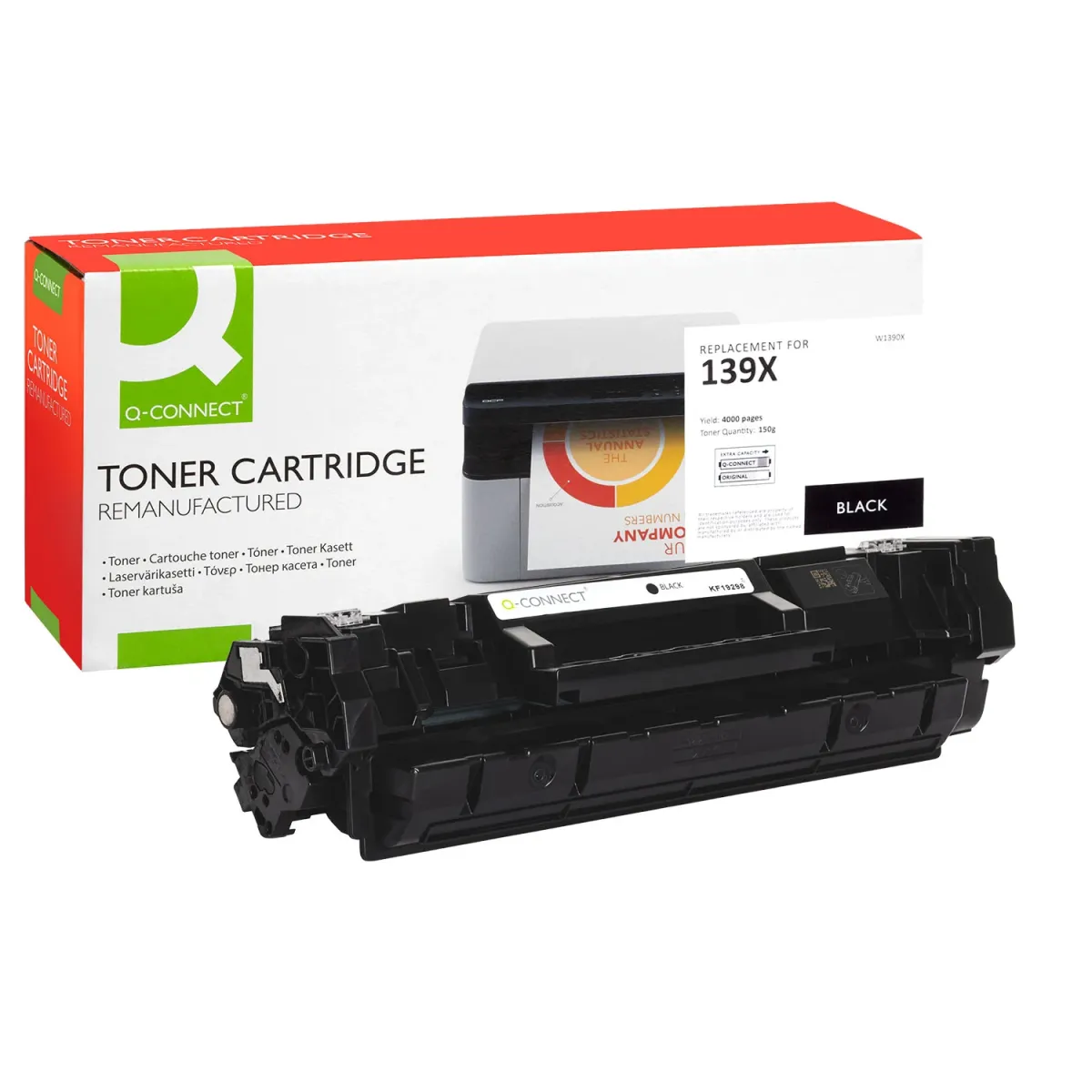 Toner Q-Connect 006R04403 HC Black