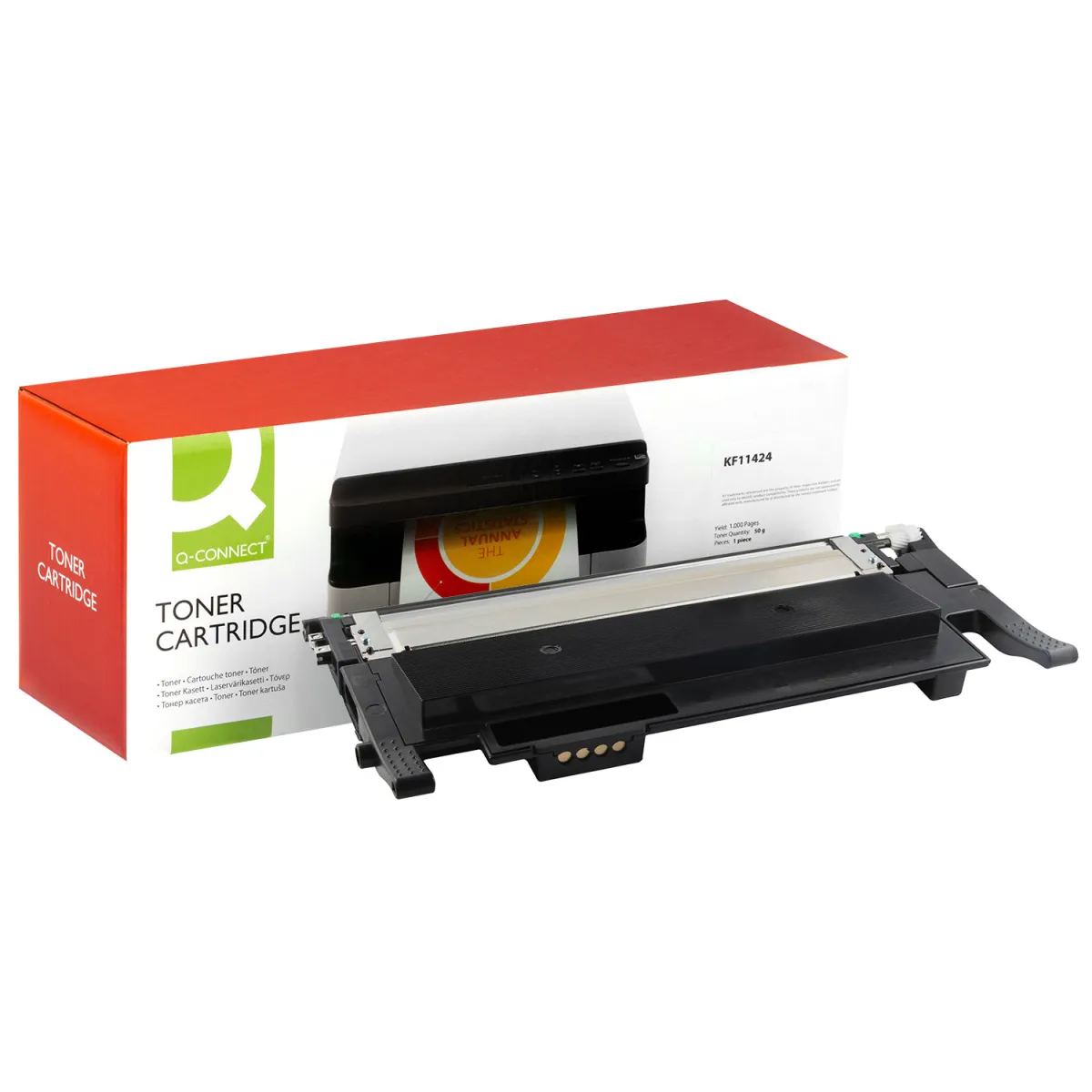 Toner Q-Connect 117A / W2070A Black