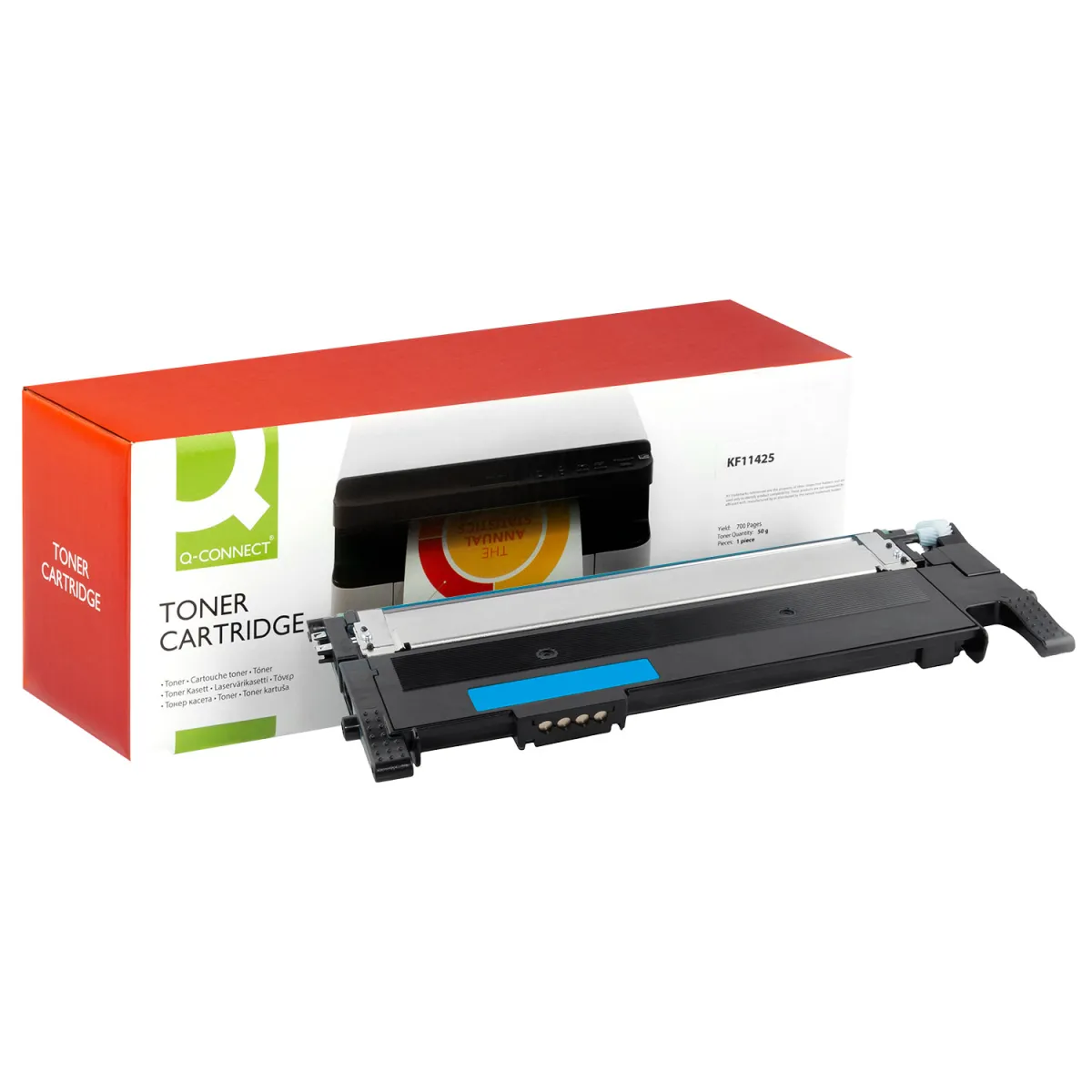 Toner Q-Connect 117A / W2071A Cyan