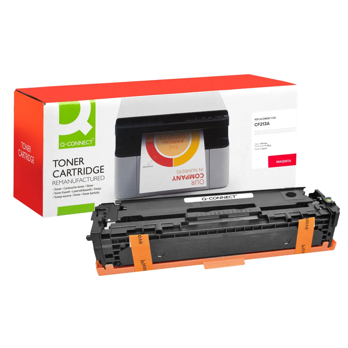 Toner Q-Connect 131A / CF213A Magenta Ανακαινισ
