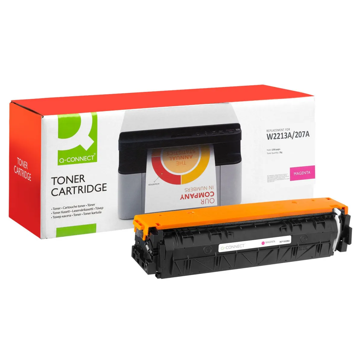 Toner Q-Connect 207A / W2213A Magenta