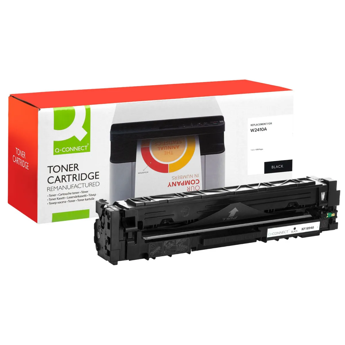 Toner Q-Connect 216A / W2410A Black Remanufa