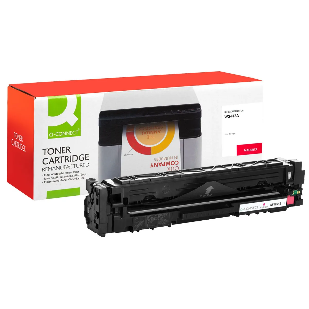 Toner Q-Connect 216A / W2413A Magenta Remanufa