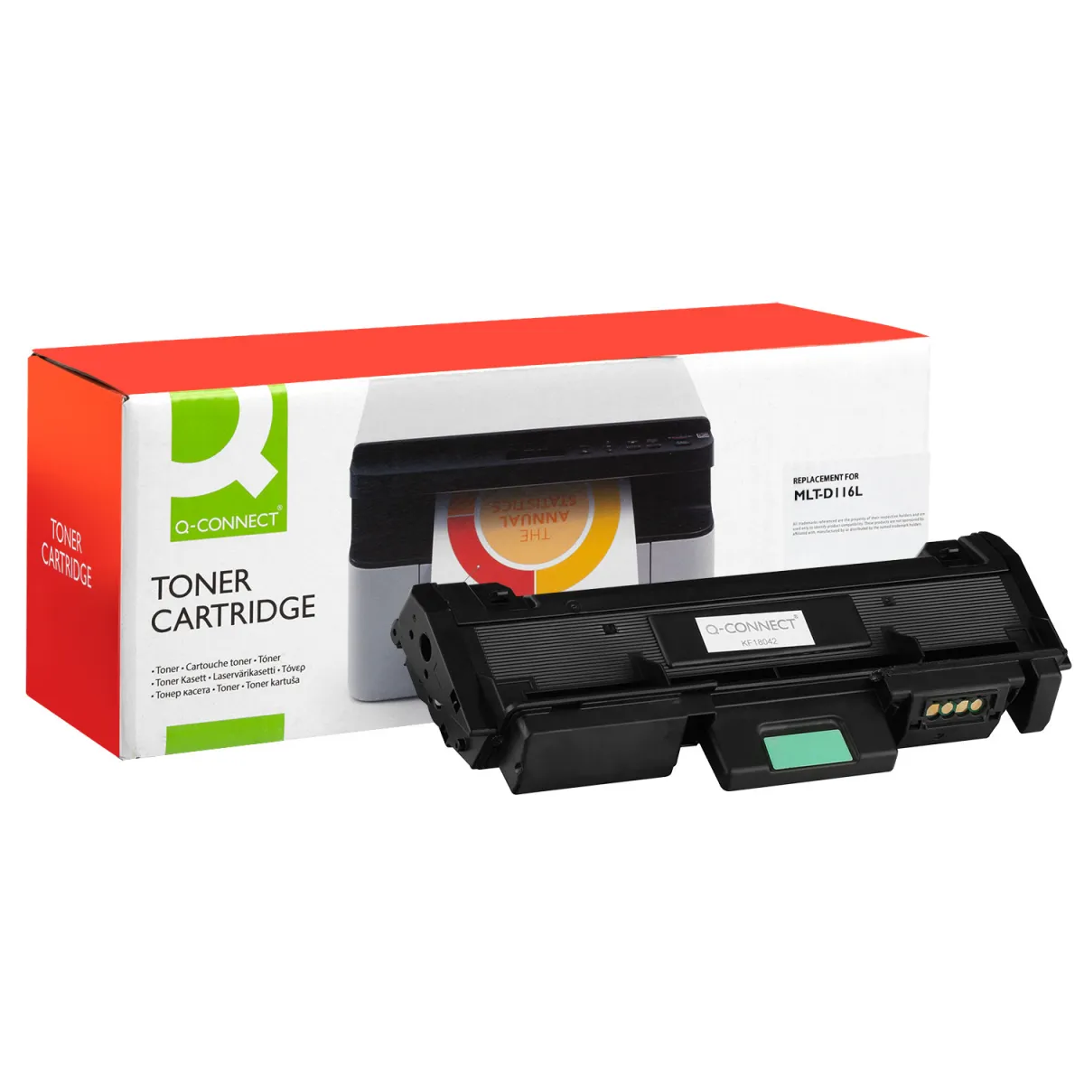 Toner Q-Connect Ανακατασκευασμένο MLT-D116L Black