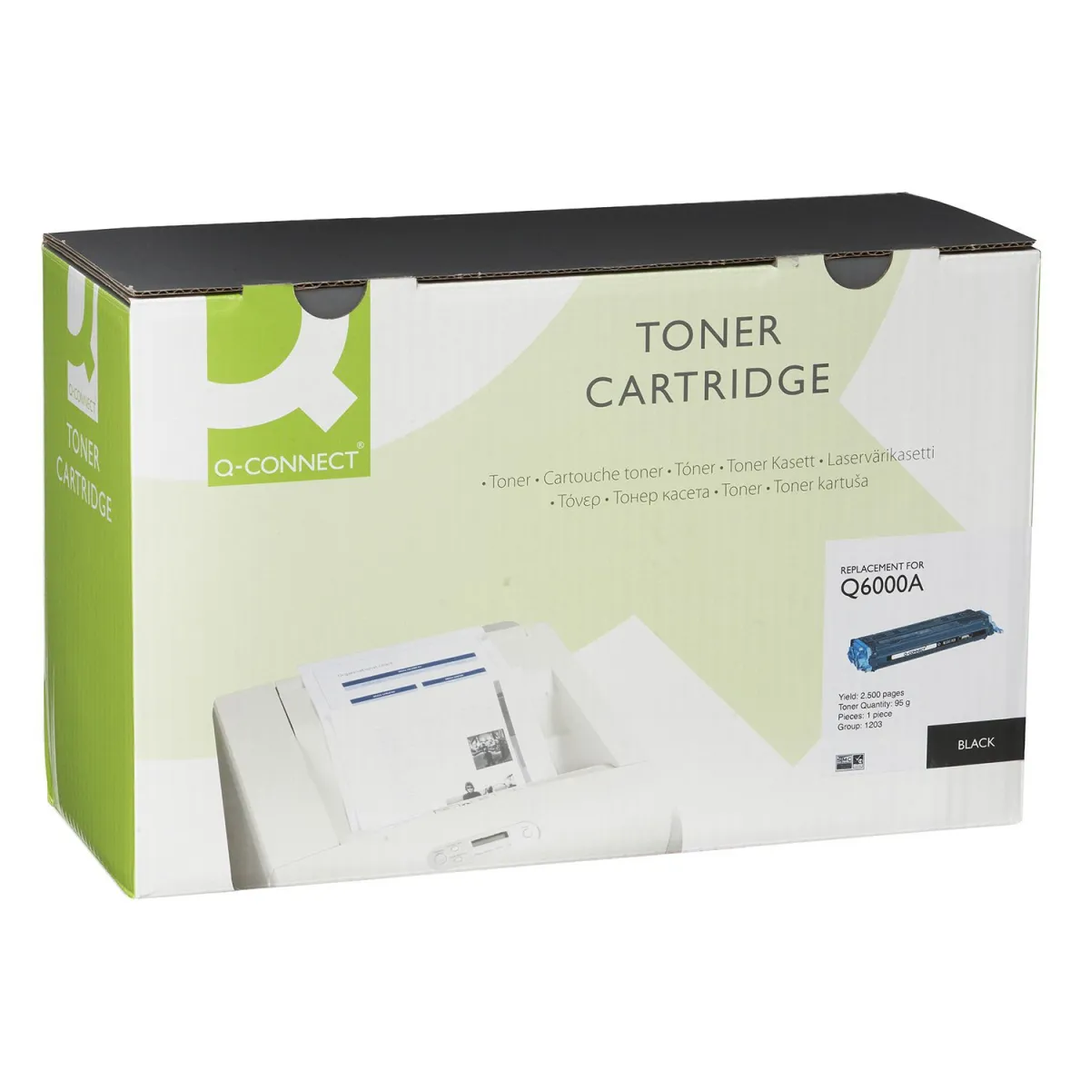 Toner Q-Connect Ανακατασκευασμένο Q6000A Black